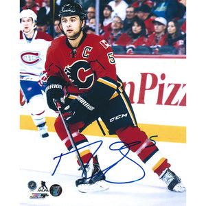 Mark Giordano Autographed Calgary Flames 8X10 Photo