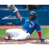 Vladimir Guerrero Jr. Autographed Toronto Blue Jays 16X20 Photo (Slide)