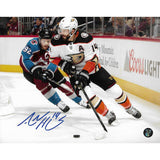 Adam Henrique Autographed Anaheim Ducks 8X10 Photo (vs. Colorado)
