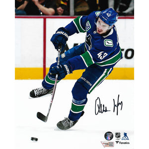 Quinn Hughes Autographed Vancouver Canucks 8X10 Photo
