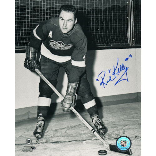 Red Kelly (deceased) Autographed Detroit Red Wings 8X10 Photo