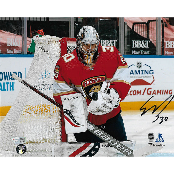Spencer Knight Autographed Florida Panthers 8X10 Photo