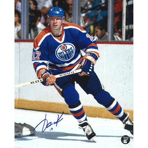 Jari Kurri Autographed Edmonton Oilers 8X10 Photo