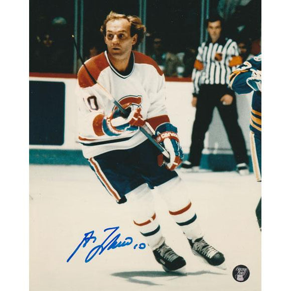 Guy Lafleur (deceased) Autographed Montreal Canadiens 8X10 Photo