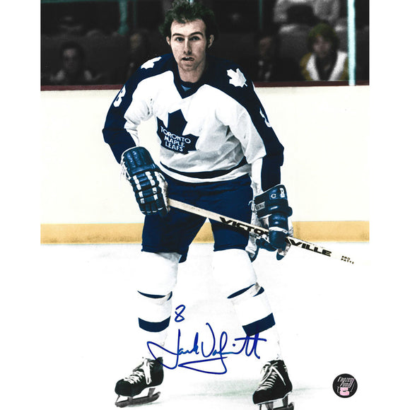 Jack Valiquette Autographed Toronto Maple Leafs 8X10 Photo