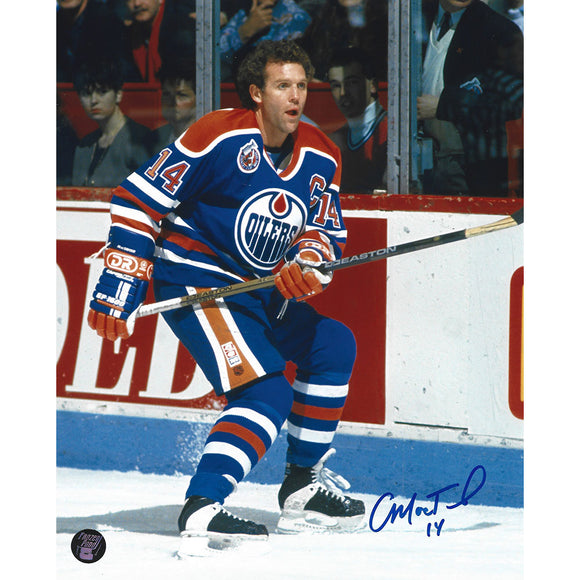 Craig MacTavish Autographed Edmonton Oilers 8X10 Photo
