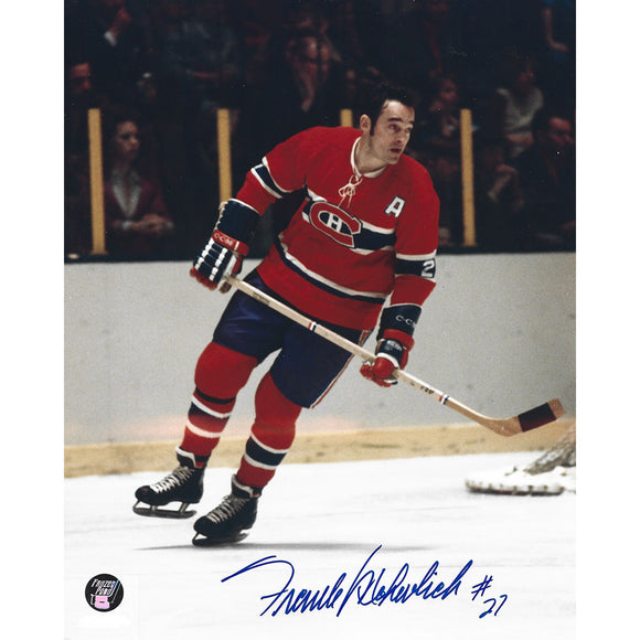Frank Mahovlich autographed signed 8x10 photo NHL Montreal Canadiens P –  JAG Sports Marketing
