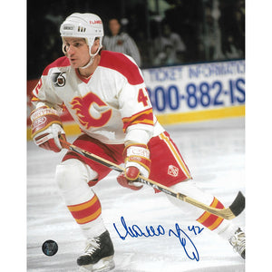 Sergei Makarov Autographed Calgary Flames 8X10 Photo