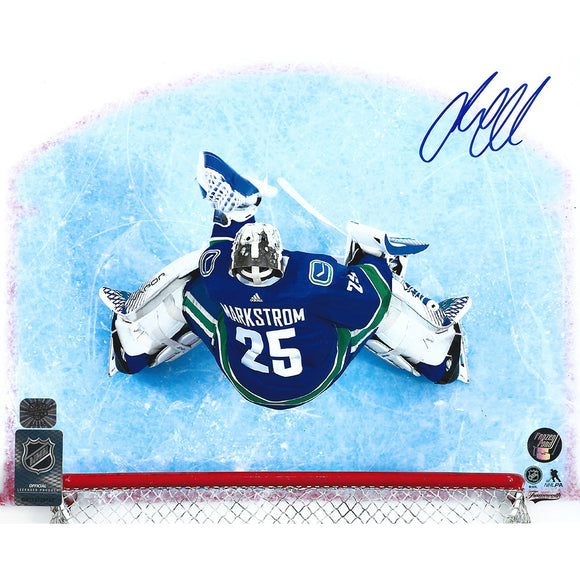 Jacob Markstrom Autographed Vancouver Canucks Pro Jersey – Frozen Pond