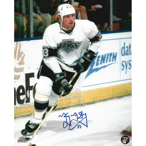 Marty McSorley Autographed Los Angeles Kings 8X10 Photo