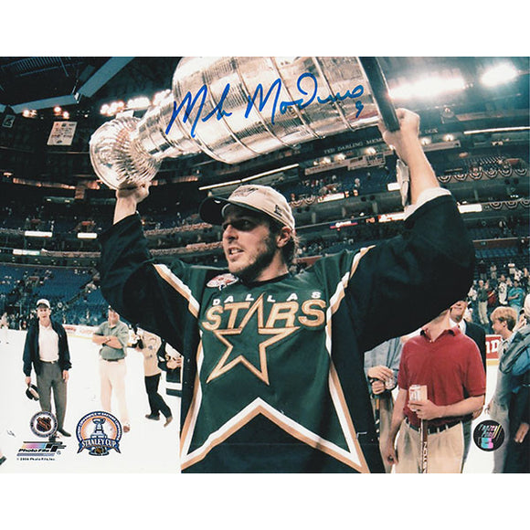 Mike Modano - Minnesota North Stars signed 8x10 photo