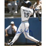 Lloyd Moseby Autographed Toronto Blue Jays 8X10 Photo