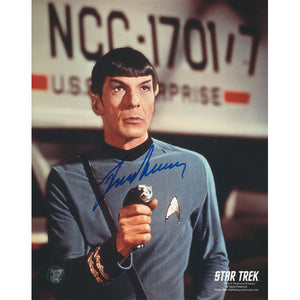 Leonard Nimoy (deceased) Autographed Star Trek 8X10 Photo