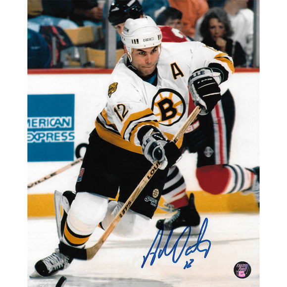 Adam Oates Autographed Boston Bruins 8X10 Photo