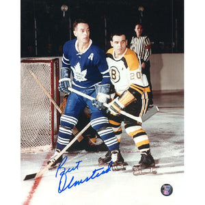 Bert Olmstead (deceased) Autographed Toronto Maple Leafs 8X10 Photo