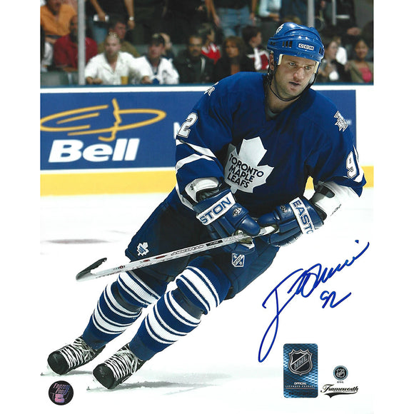 Jeff O'Neill Autographed Toronto Maple Leafs 8X10 Photo