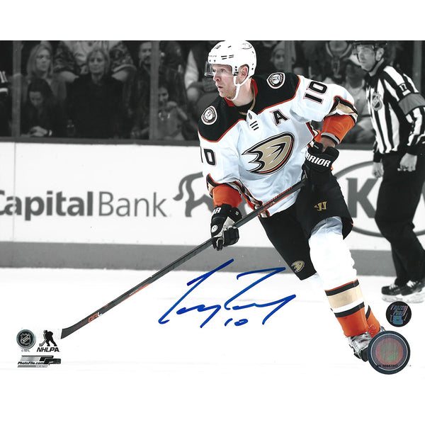 Corey Perry // Anaheim Ducks // Autographed 2007 Stanley Cup Photo