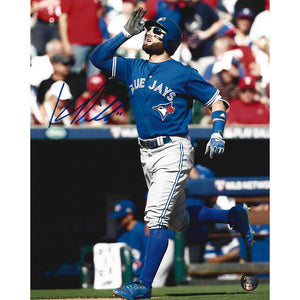 Kevin Pillar Autographed Toronto Blue Jays 8X10 Photo