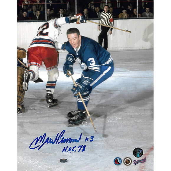 Marcel Pronovost (deceased) Autographed Toronto Maple Leafs 8X10 Photo