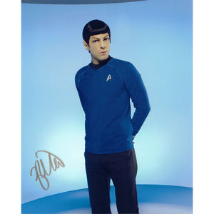 Zachary Quinto Autographed Star Trek 8X10 Photo