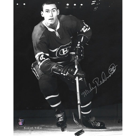 Mickey Redmond Autographed Montreal Canadiens 8X10 Photo