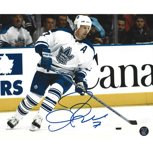 Gary Roberts Autographed Toronto Maple Leafs 8X10 Photo
