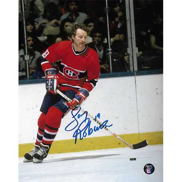 Larry Robinson Autographed Montreal Canadiens 8X10 Photo