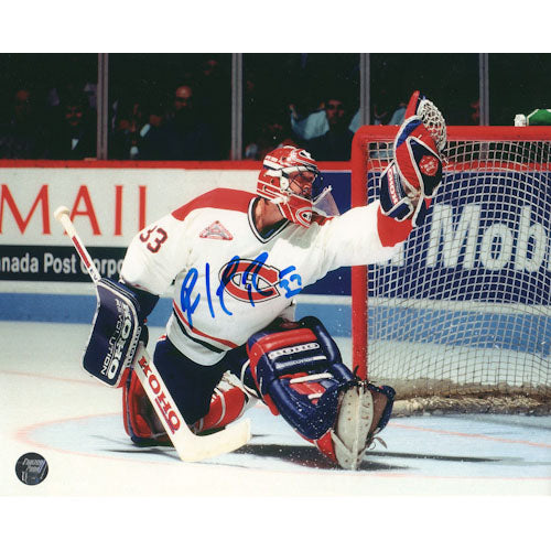 Patrick Roy Autographed Montreal Canadiens 8X10 Photo (Save)