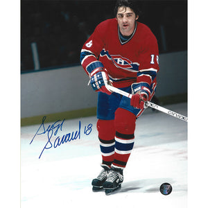 Serge Savard Autographed Montreal Canadiens 8X10 Photo