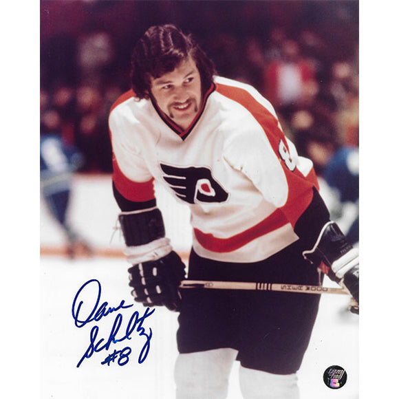 Dave Schultz Autographed Philadelphia Flyers 8X10 Photo