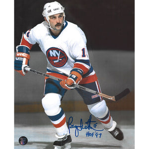 Bryan Trottier Autographed New York Islanders 8X10 Photo