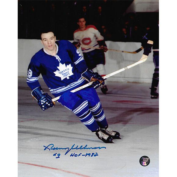 Norm Ullman Autographed Toronto Maple Leafs 8X10 Photo