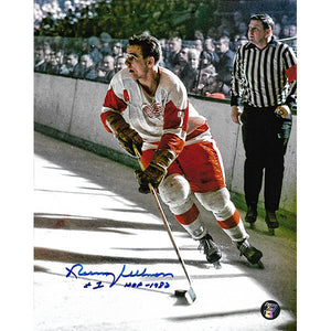Norm Ullman Autographed Detroit Red Wings 8X10 Photo