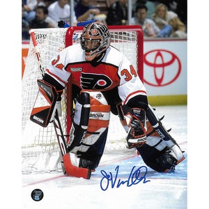 John Vanbiesbrouck Autographed Philadelphia Flyers 8X10 Photo