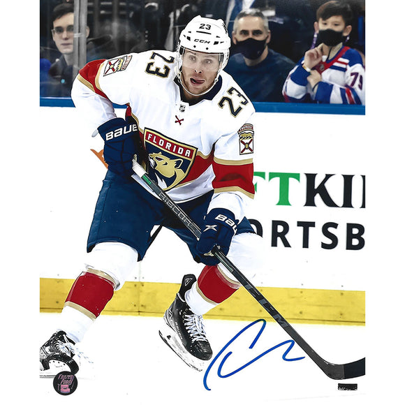 Carter Verhaeghe Autographed Florida Panthers 8X10 Photo
