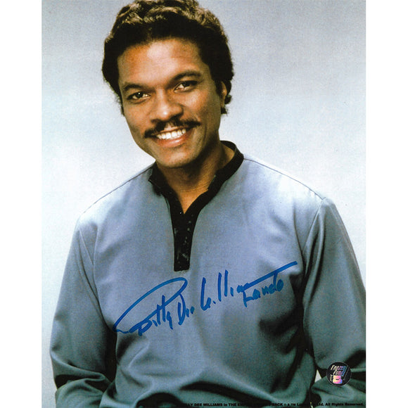 Billy Dee Williams Autographed Star Wars 8X10 Photo (posed)