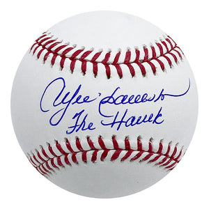 Andre Dawson Autographed Rawlings OML Baseball w/"The Hawk"
