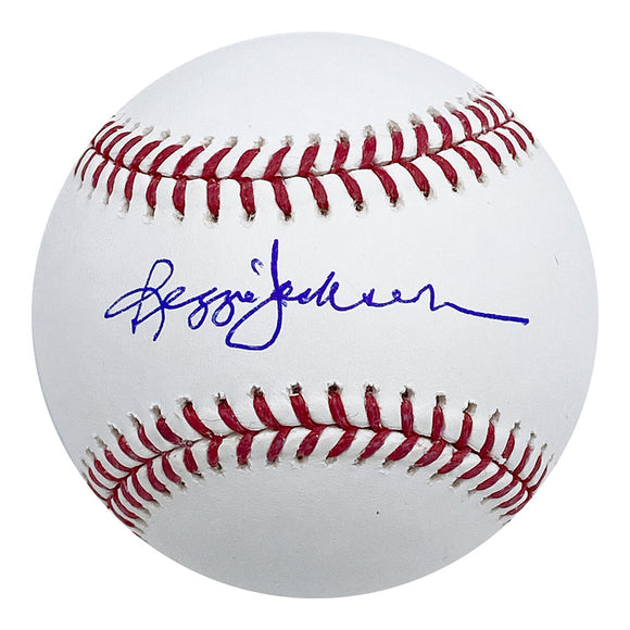 Reggie Jackson Autographed Rawlings OML Baseball