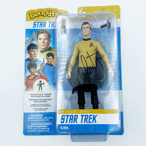 William Shatner Autographed "Captain Kirk" BendyFigs Figurine