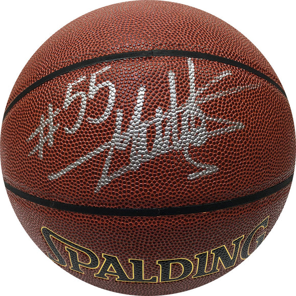 Dikembe Mutombo Autographed Spalding Basketball
