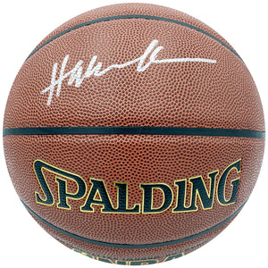 Hakeem Olajuwon Autographed Spalding Basketball
