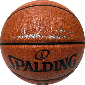 Isiah Thomas Autographed Spalding Basketball