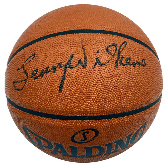 Lenny Wilkens Autographed Spalding Basketball