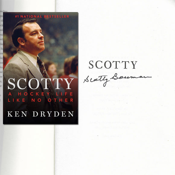 Scotty Bowman 'Scotty' Autographed Book
