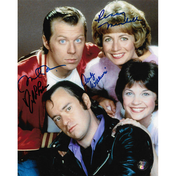 Laverne and Shirley Cast-Signed 8X10 Photo