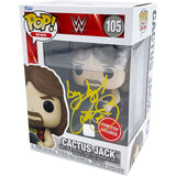 Mick Foley Autographed Cactus Jack Funko Pop! Figure