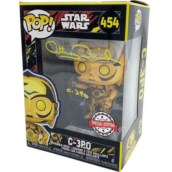 Anthony Daniels Autographed 'C-3PO' Limited-Edition Funko Pop! Figure