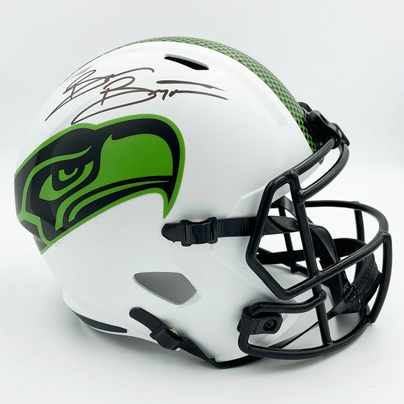 Brian Bosworth Autographed Seattle Seahawks Lunar Eclipse Helmet – Frozen  Pond