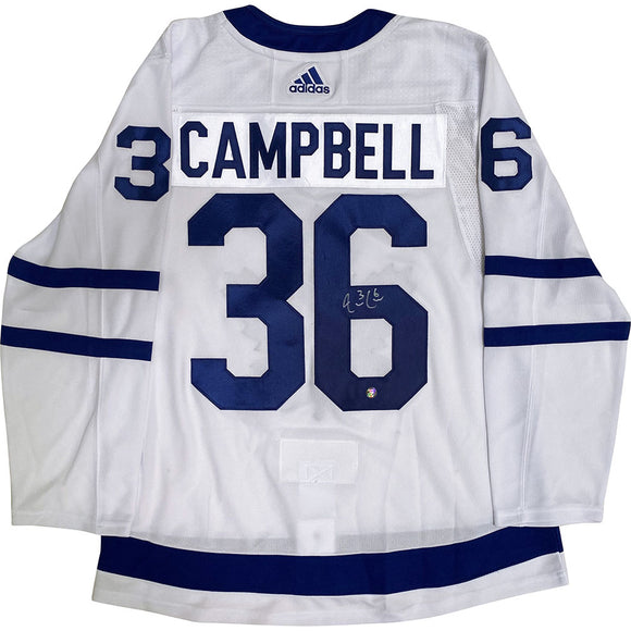 Jack Campbell Autographed Toronto Maple Leafs Pro Jersey
