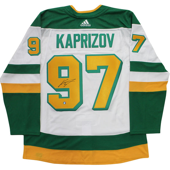 Kirill Kaprizov Signed Minnesota Wild Reverse Retro 22 Adidas